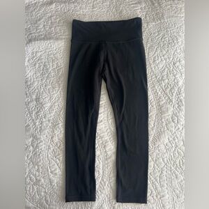 Athelta Black Elation Capri Leggings
